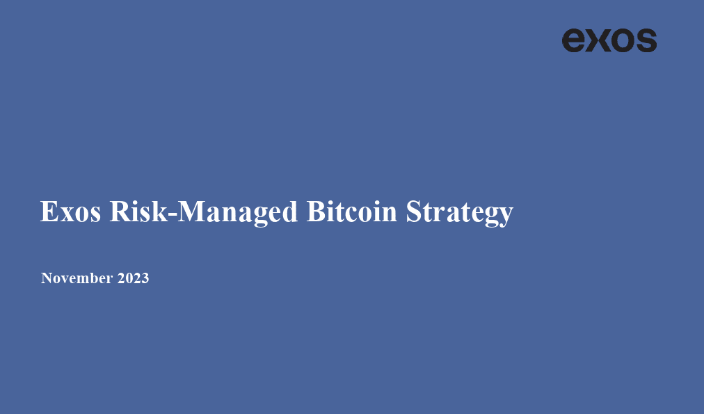 Thumbnail for Exos Risk-Managed Bitcoin Strategy